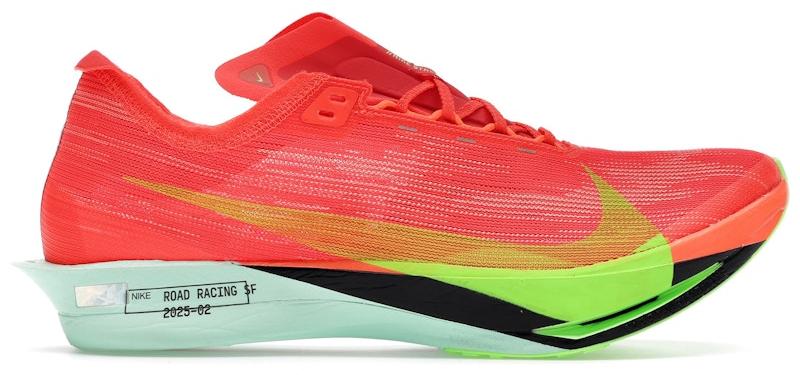 Nike ZoomX StreakFly 2 Bright Crimson Hyper Orange Gridiron Lime Blast - EU 45