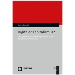 Digitaler Kapitalismus?, Fachbücher von Marvin Gamisch