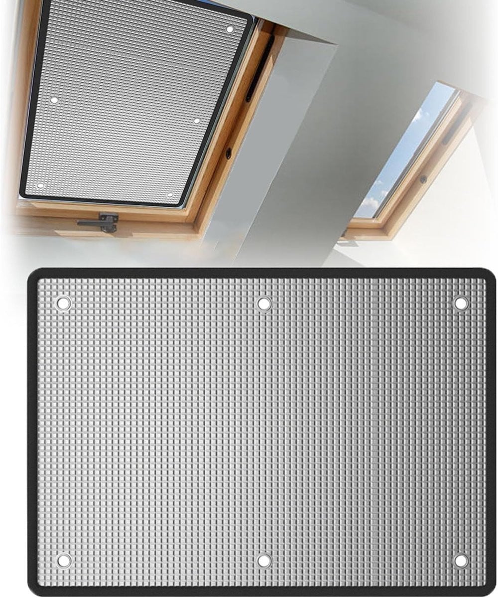 Zilveren verduisterende raamfolie voor privacy en warmte-isolatie, 6 mm dik