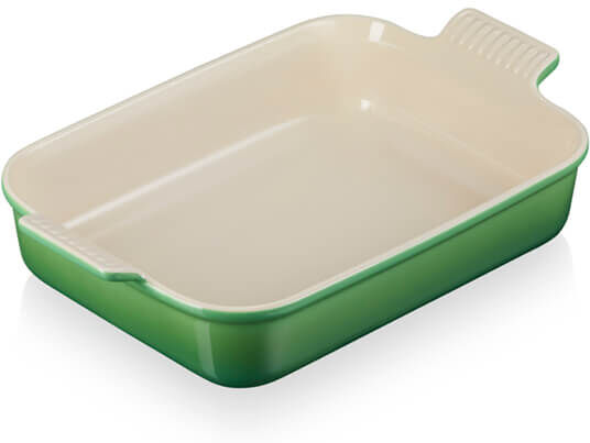 Le Creuset Bamboo Stoneware Large 32cm Heritage Rectangular Dish
