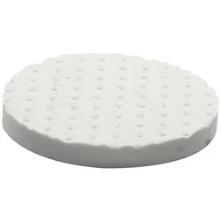 WAGNER Soft Pads 12tlg. - Ø 28 x 3 mm, selbstklebend, weiß, Struktur, als Filzgleiter, Schutzpad, zum Basteln - 16022899