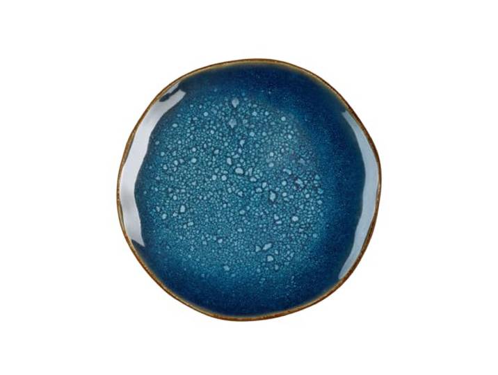 Médard de Noblat - Assiette dessert - D21 cm - Vertigo Denim - Grès - Lot de 6 - Bleu