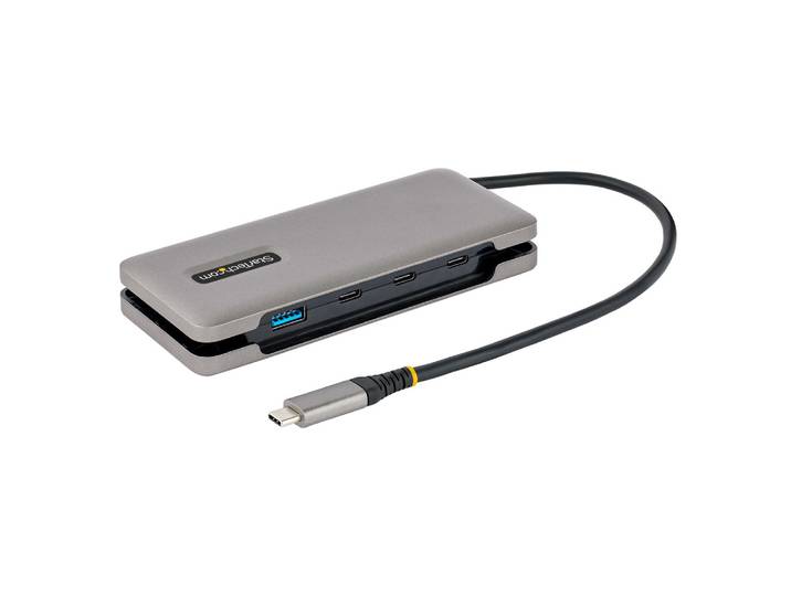 StarTech.com Hub USB-C à 4 Ports - 1x USB A et 3x USB C - Adaptateur Multiport USB 3.1 10Gbps - Alimentation par Bus - Hub USB Type-C avec Câble de 25