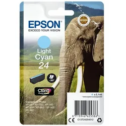 EPSON Tinte 24 cyan hell (C13T24254010) Photo-Serie,''24''