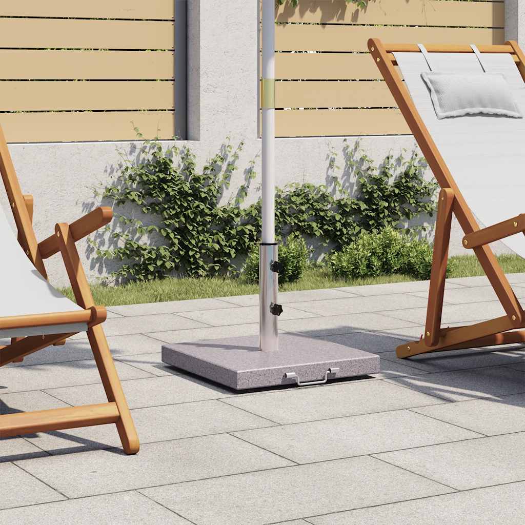 vidaXL Soporte para sombrilla 45 cm Gris