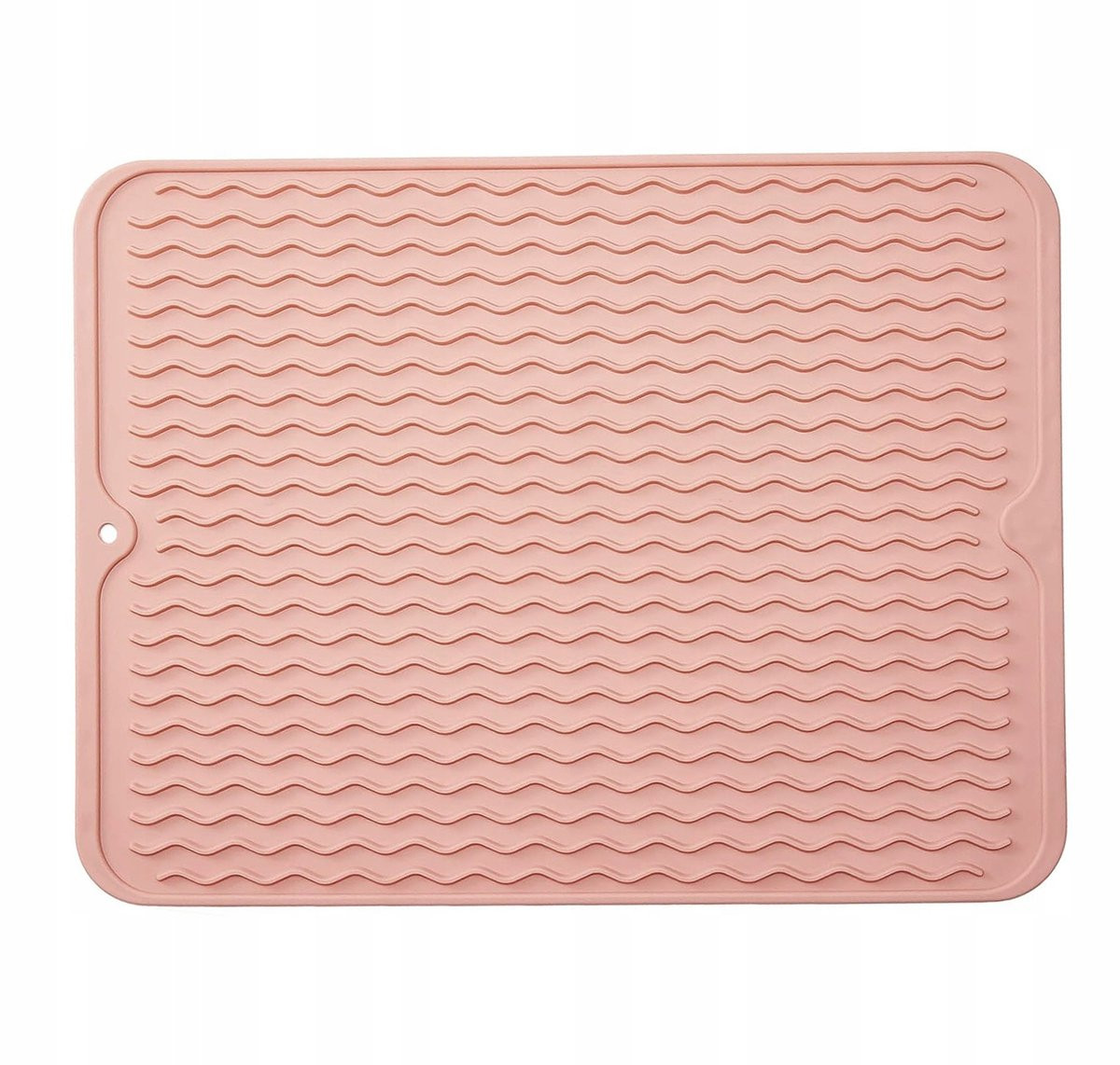Roze siliconen afvoermat en isolatiemat met antislip eigenschappen