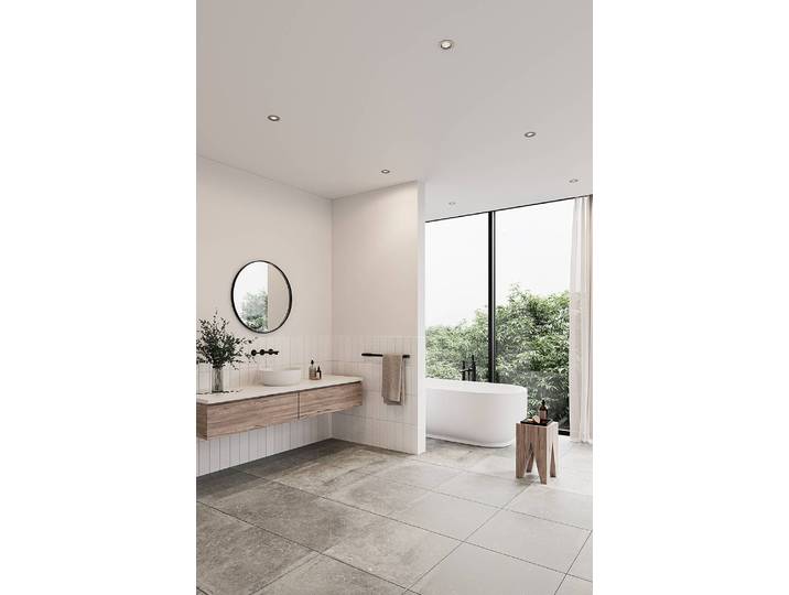 Spot encastrable Fremont 4000K 9 x 5 x 9cm Gris/Argenté Acier brossé Module LED