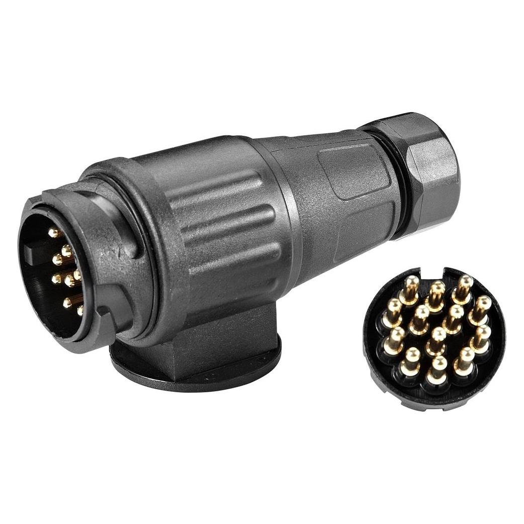 Orno Wtyczka przyczepy tworzywo 13-pin, 12 (Gerätespezifisch) (OR-AE-13228)