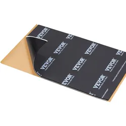 VEVOR 24er-Set Dämmmatte Auto 2,3m2 Antidröhnmatte 247,9x390,9mm Fahrzeugdämmung 200mil(5mm) Stärke 4-lagige Schallschutzmatte Hitzebeständig Lärmschutz Akustikdämmung Geräuschdämmung