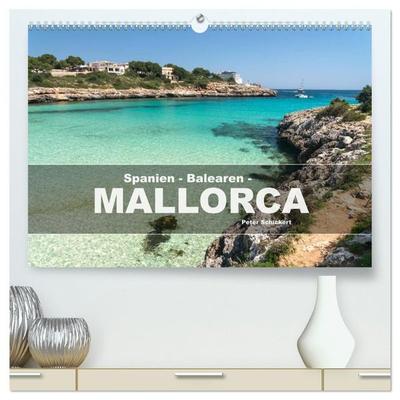 Spanien - Balearen - Mallorca (hochwertiger Premium Wandkalender 2027 DIN A2 quer), Kunstdruck in Hochglanz