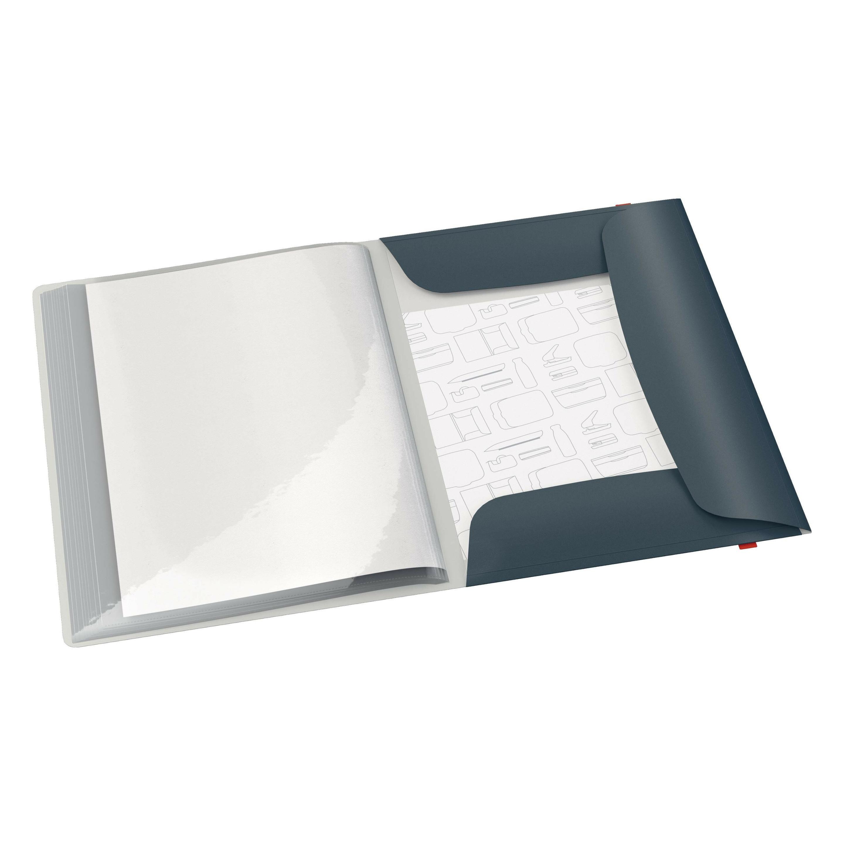 Leitz Gummibandmappe Cosy Sichtbuch Plus Grau (A4) (4670-00-89)
