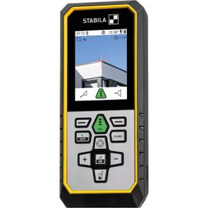 Stabila Laser-Entfernungsmesser 20123, LD 530 BT, 200m Messbereich, Bluetooth, beleuchtetes Farbdisplay, Kamera