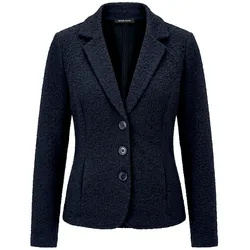 Jersey-Blazer Peter Hahn blau, 38