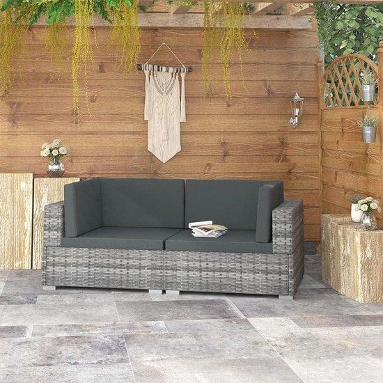 Eckbankset - Modulares Design - 2 Stück - Grau