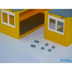 MSM Modelle Fuss einfach 4 Stück 5549/01