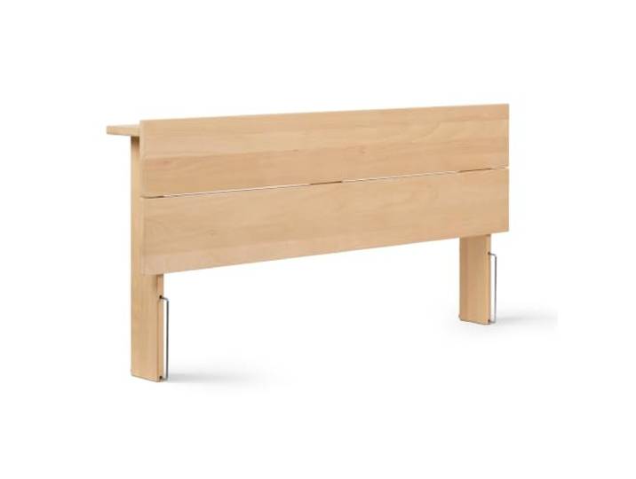 Ehrenkind® Kopfteil Plano 120 cm aus massiver Buche mit Ablage