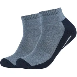 2er Pack camano Pro Tex Quarter Funktionssocken 0004 - navy 43-46