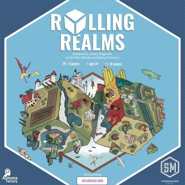 Rollende Werelden van Stonemaier Games