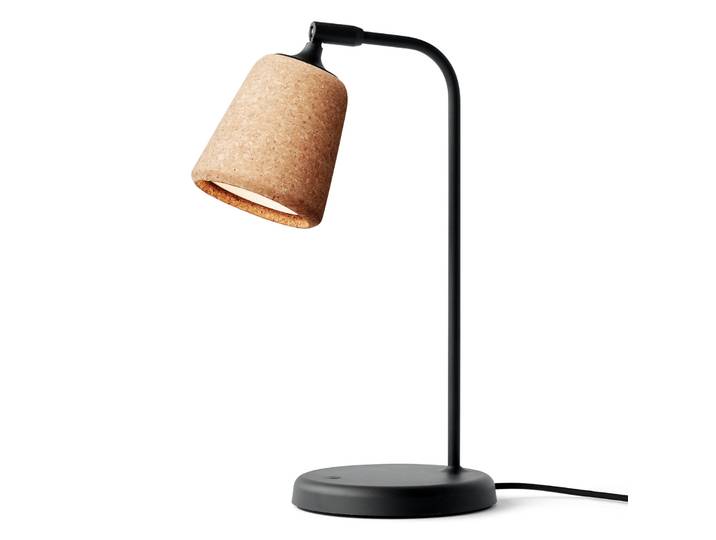 Material Table Lamp Natural Cork - New Works Material The Originals - Salon / séjour - Design - Métal - À ampoule unique