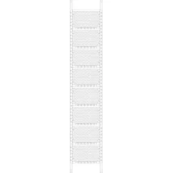 f-tronic 7143661 Kommunikationsfeld KX9, 1-feldrig, H=1350mm