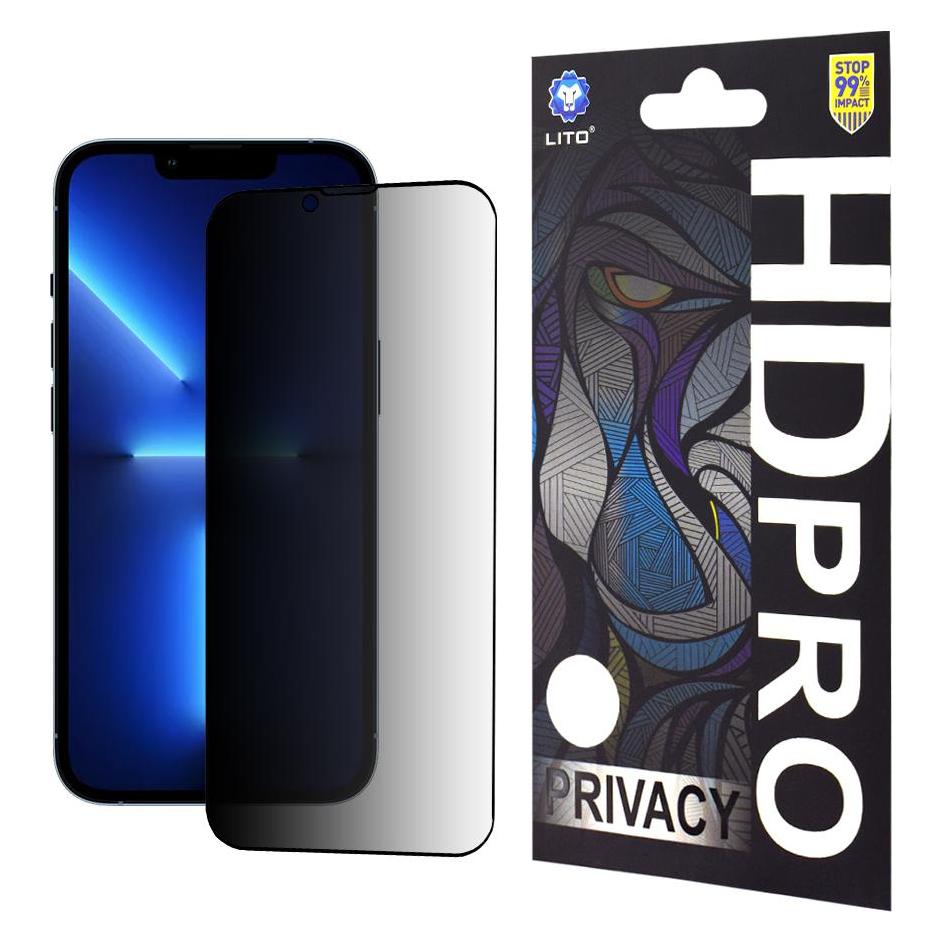 Lito - HD Pro Privacy - iPhone 13 Pro Max / iPhone 14 Plus - Black (Apple iPhone 13 Pro Max, Apple iPhone 14 Plus) (56355398)