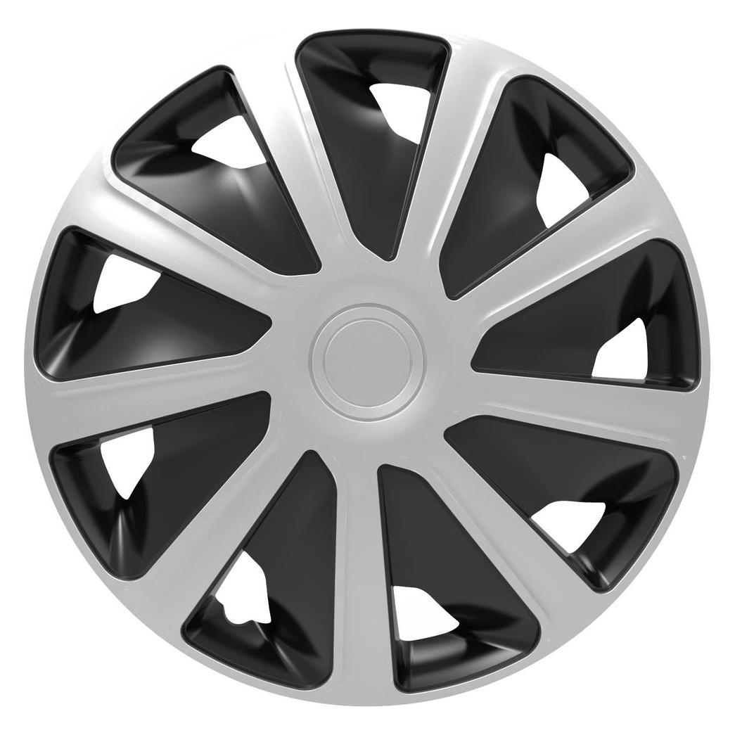 HP Autozubehör HP Radblenden Craft R15 Silber/Schwarz (4 Stk., 15") (82165)