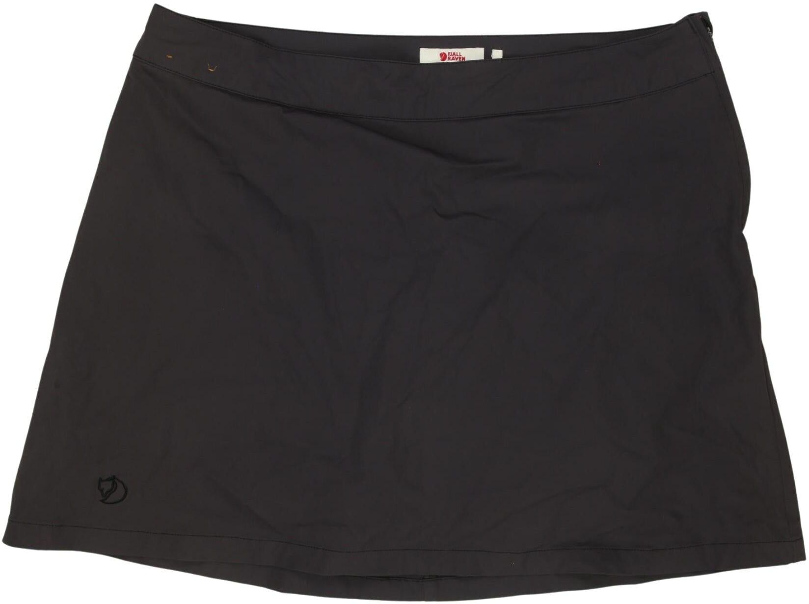 Fjällräven Damen Rock, Schwarz, Gr. XL, Synthetik / Elasthan - Second Hand
