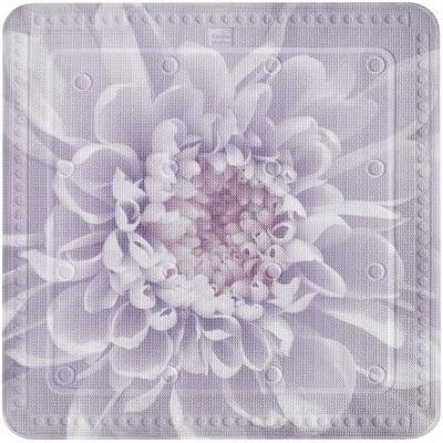 Duscheinlage KLEINE WOLKE "Dahlia", lila, B:55cm H:0,3cm L:55cm, PVC, Wanneneinlagen, Duscheinlage