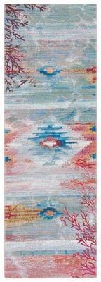 SAFAVIEH Barbados Santos Tropical Indoor/ Outdoor Waterproof Patio Backyard Rug