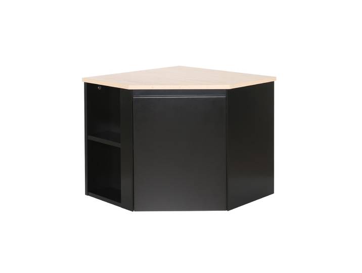 Meuble sous vasque d'angle