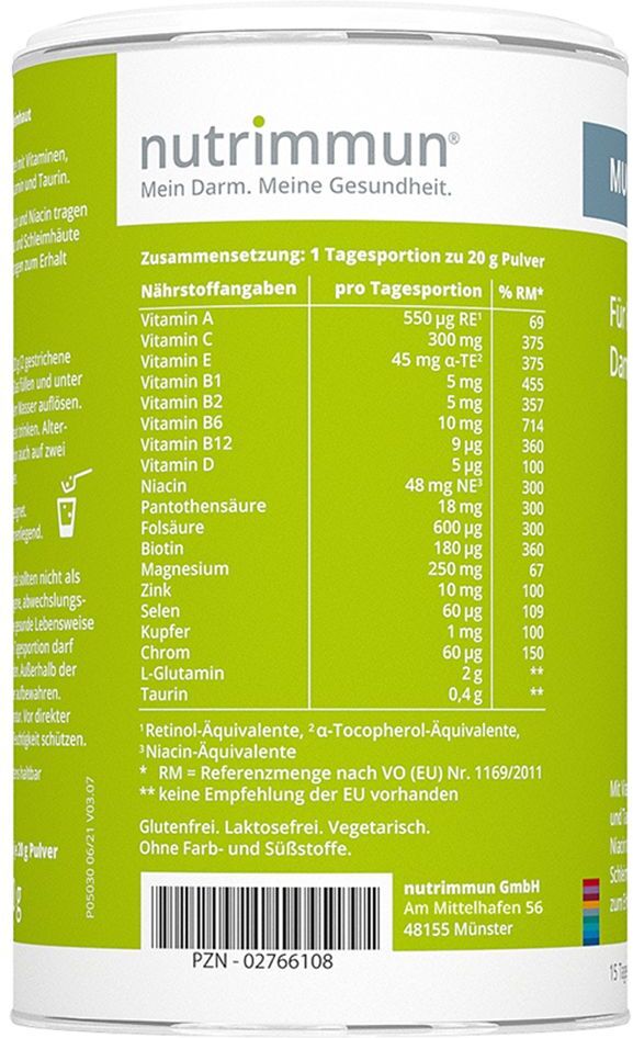 nutrimmun Mucozink Pulver 300 g