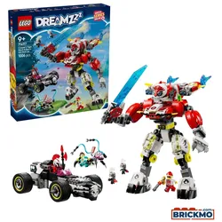 LEGO DREAMZzz 71497 Coopers Tiger-Mech und Zero's Hot Rod Auto 71497