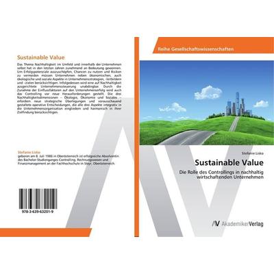 Sustainable Value, Taschenbuch von Stefanie Lisko, AV Akademikerverlag, 978-3-639-63201-9