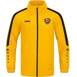 JAKO Unisex Dynamo Dresden Allwetterjacke Power, Größe XL in Gelb Gelb