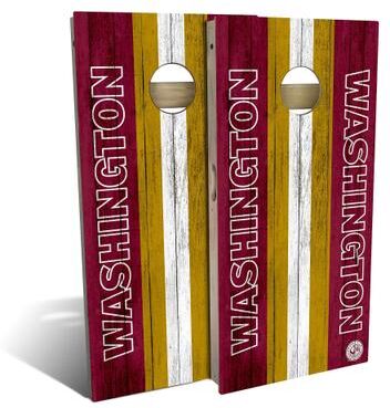 Skip's Garage Washington Football Outdoor Cornhole Board Set