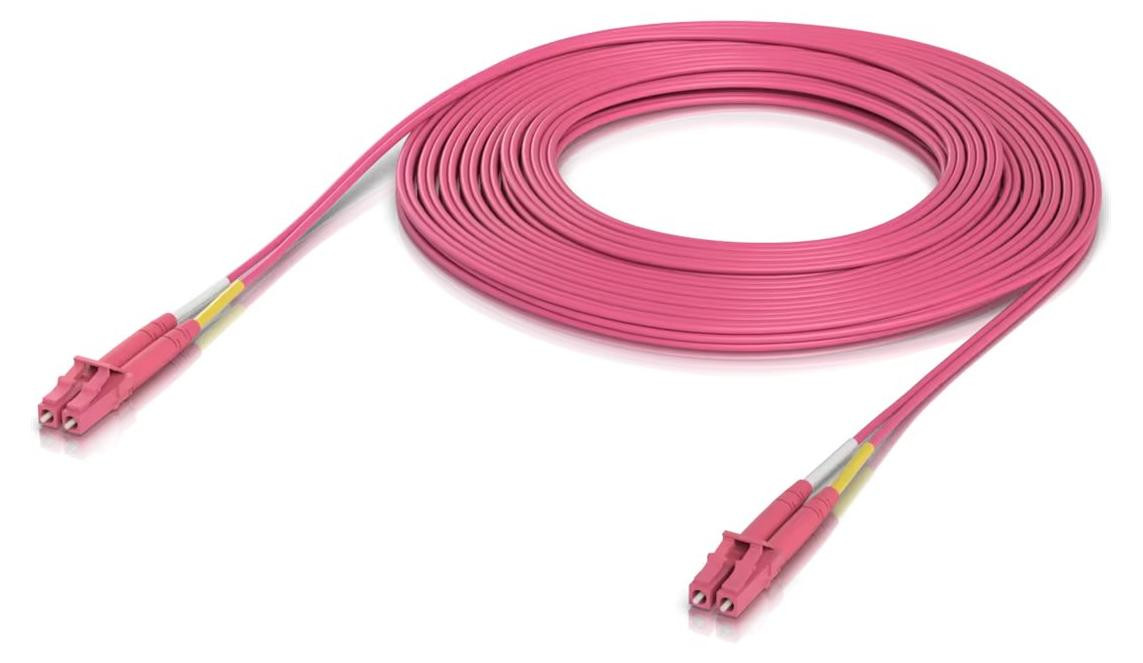 Ubiquiti OM4 Duplex LC UPC Fiber Patch Cable 10m