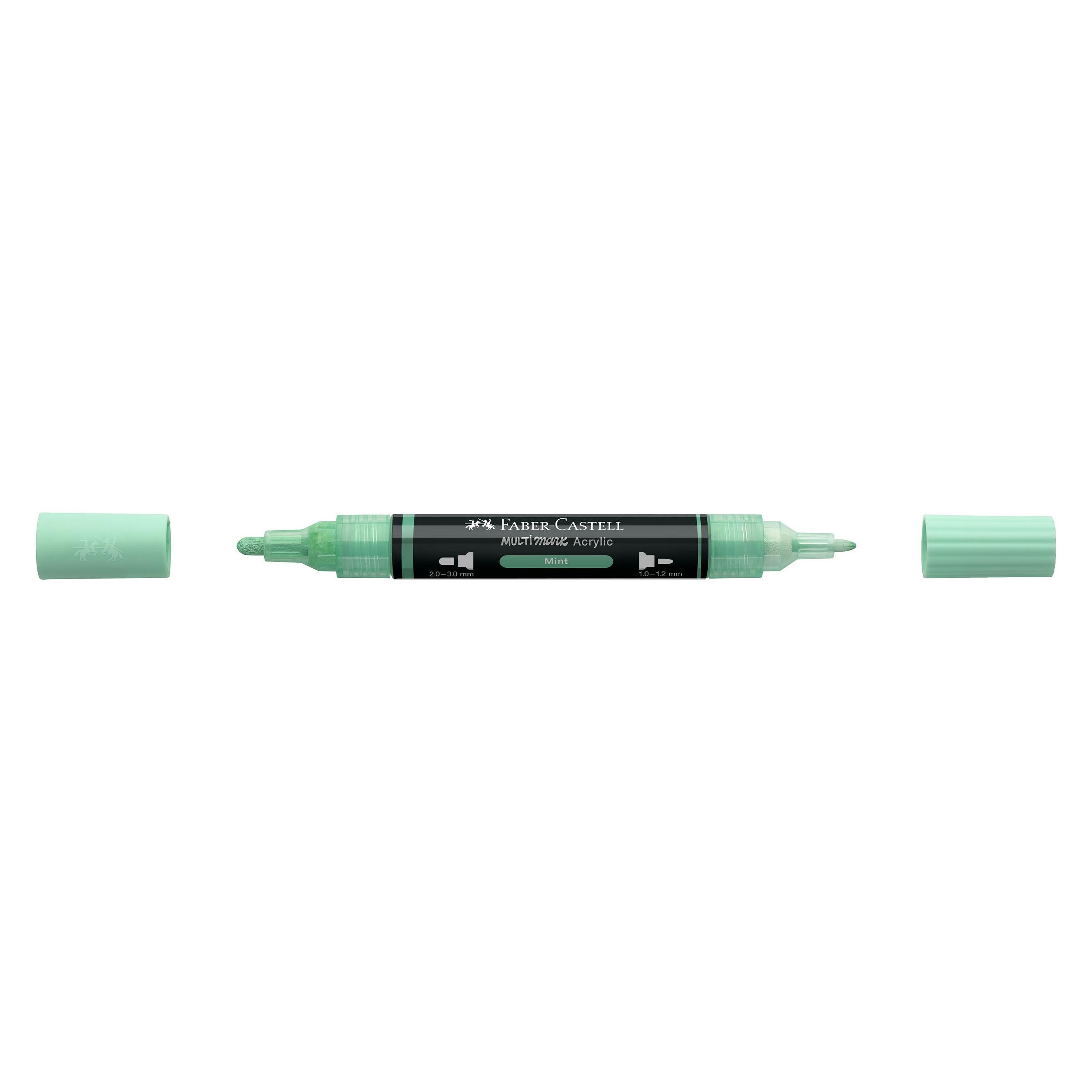 Faber-Castell Multimark Acrylic Marker. mint (1x) (185911)
