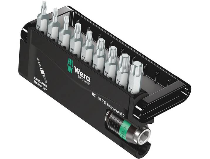 Wera 05057115001 Bit-Check 10 TX Universal 2\, 10‑delig