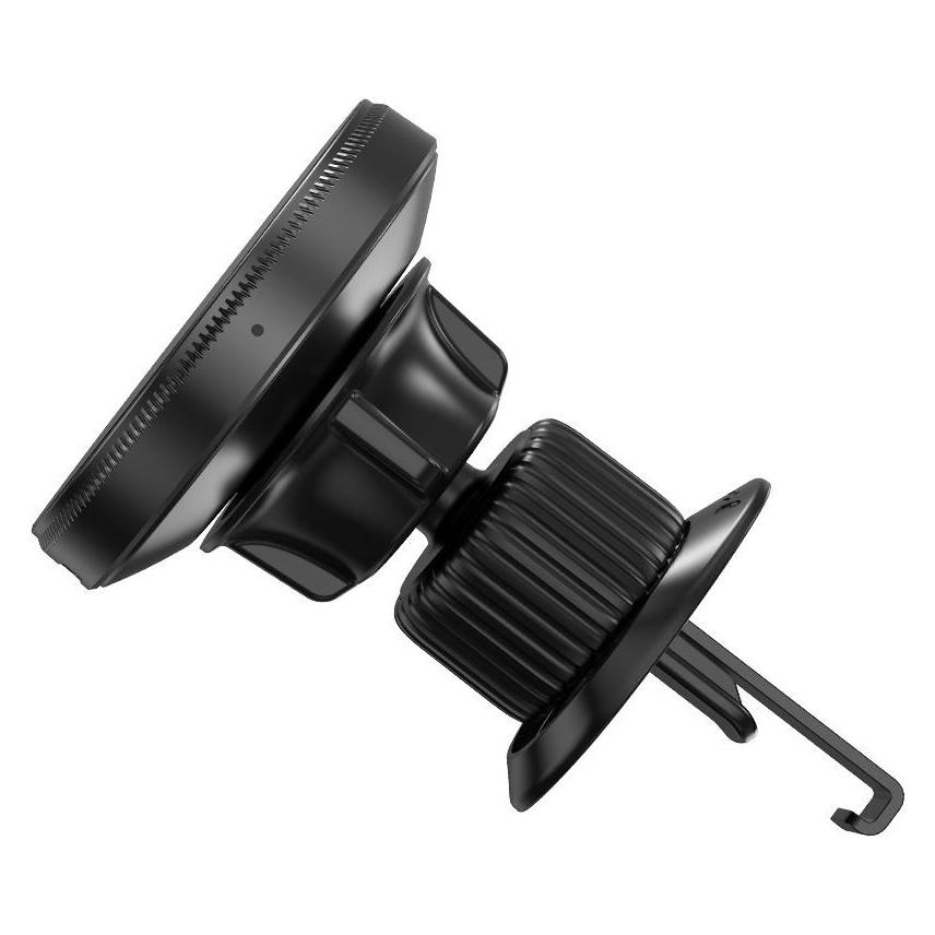 xO Autohalterung magnetisch CX025 mit drahtlosem induktivem Ladegerät 15W schwarz Luftauslass (CX025)