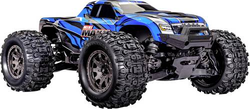Traxxas Mini Maxx BL-2s Blau Brushless 1:10 RC Modellauto Elektro Monstertruck Allradantrieb (4WD) 2,4GHz