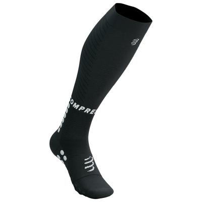 Compressport - Full Socks Recovery 2.0 - Kompressionssocken 1M - EU: 35-38 schwarz