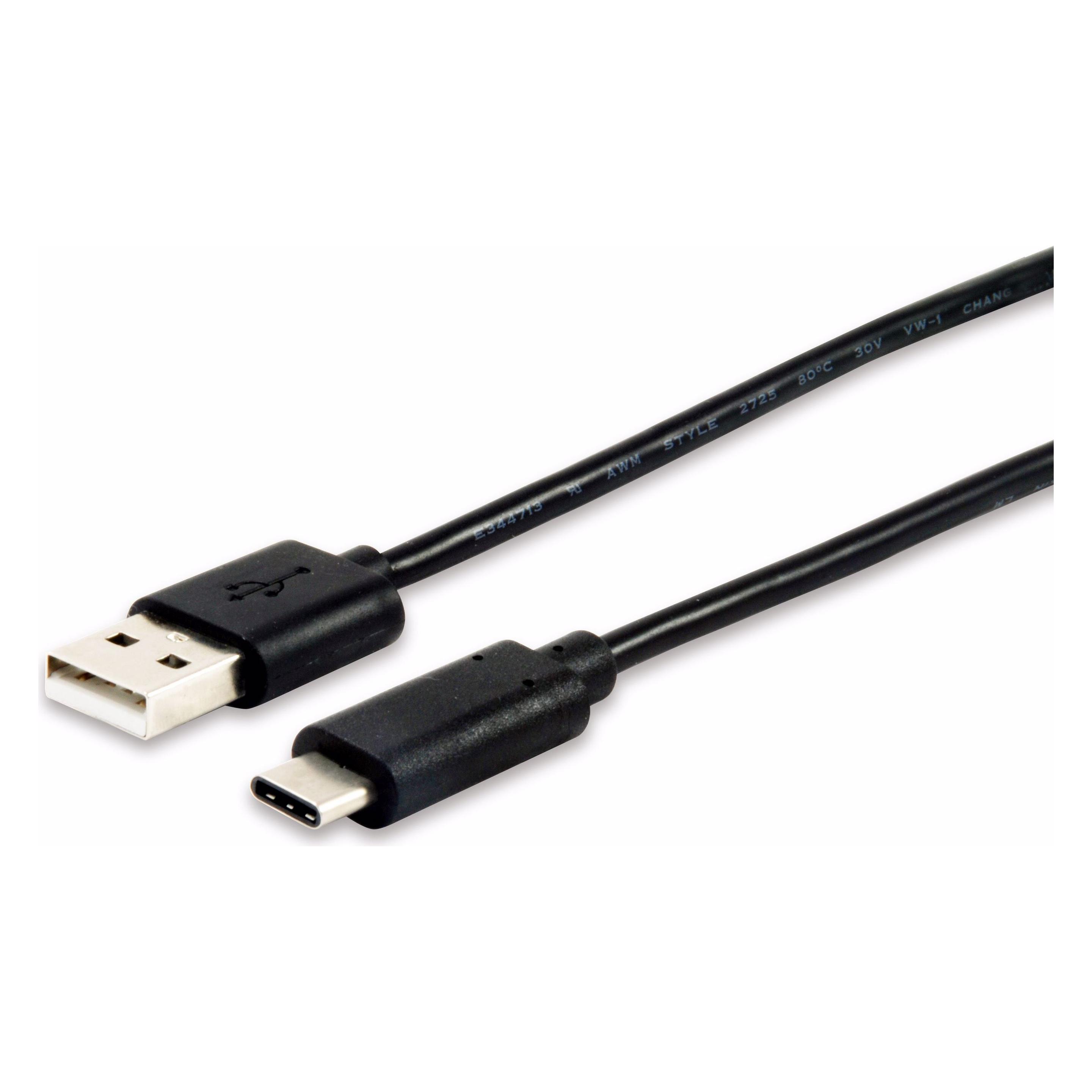 equip USB A - USB C (1 m, USB 2.0) (12888107)