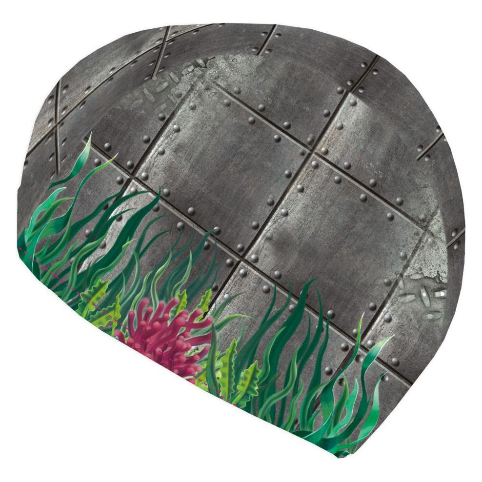 Roth Kinder-Badekappe Hai 210 x 190 mm, 82 % Polyester, 18 % Elasthan, mit Platz für (89437)