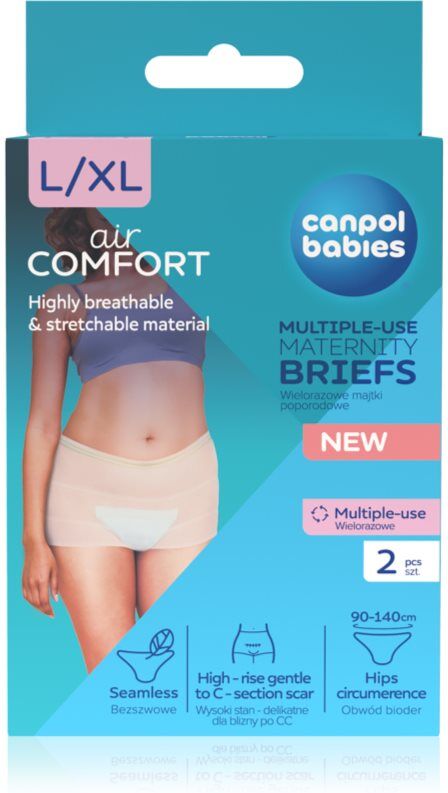 Canpol babies Maternity Briefs culottes post-partum taille L/XL 2 pcs