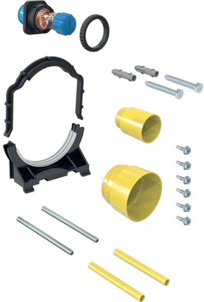 Geberit Duofix WC accessoires de montage coquille 241869001 avec Sigma UP-SPK, 12 cm