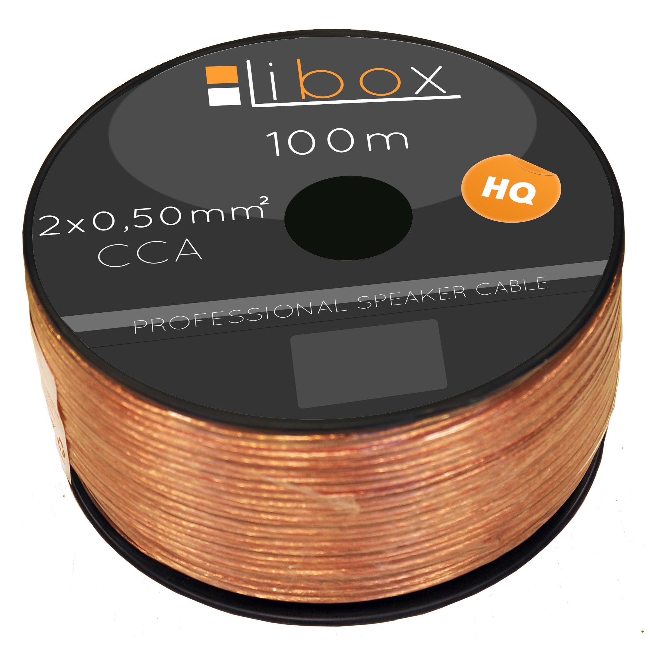 Libox 2x0,50 "" Kabelis (100 m, 0.50 mm²) (LB0005)