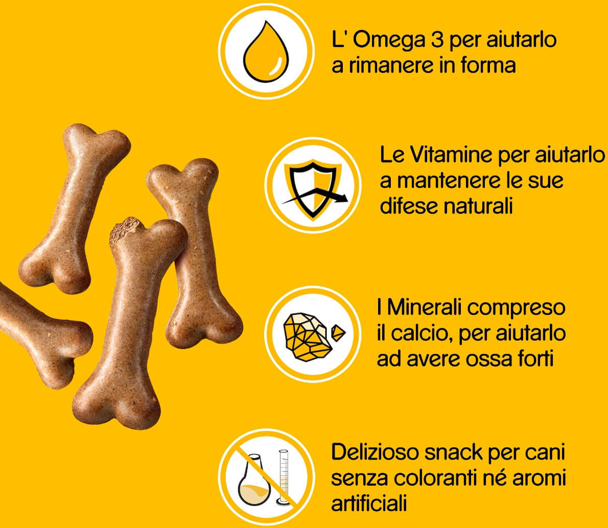 Pedigree Biscrock Biscotti Secchi Cane Biscrock 500G
