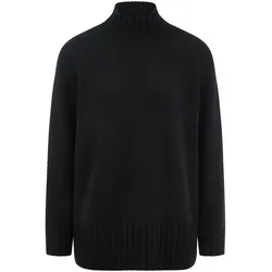 Long-Pullover Peter Hahn schwarz, 42