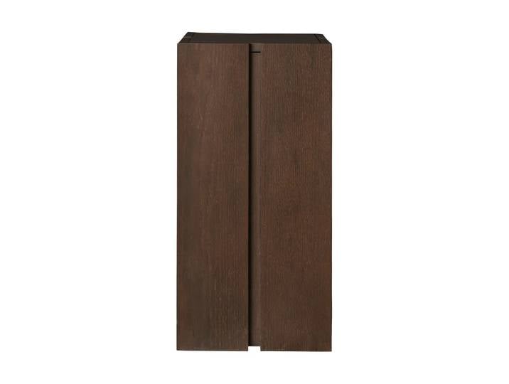 Ferm Living Piédestal Parcel Dark stained, 30x30x60 cm