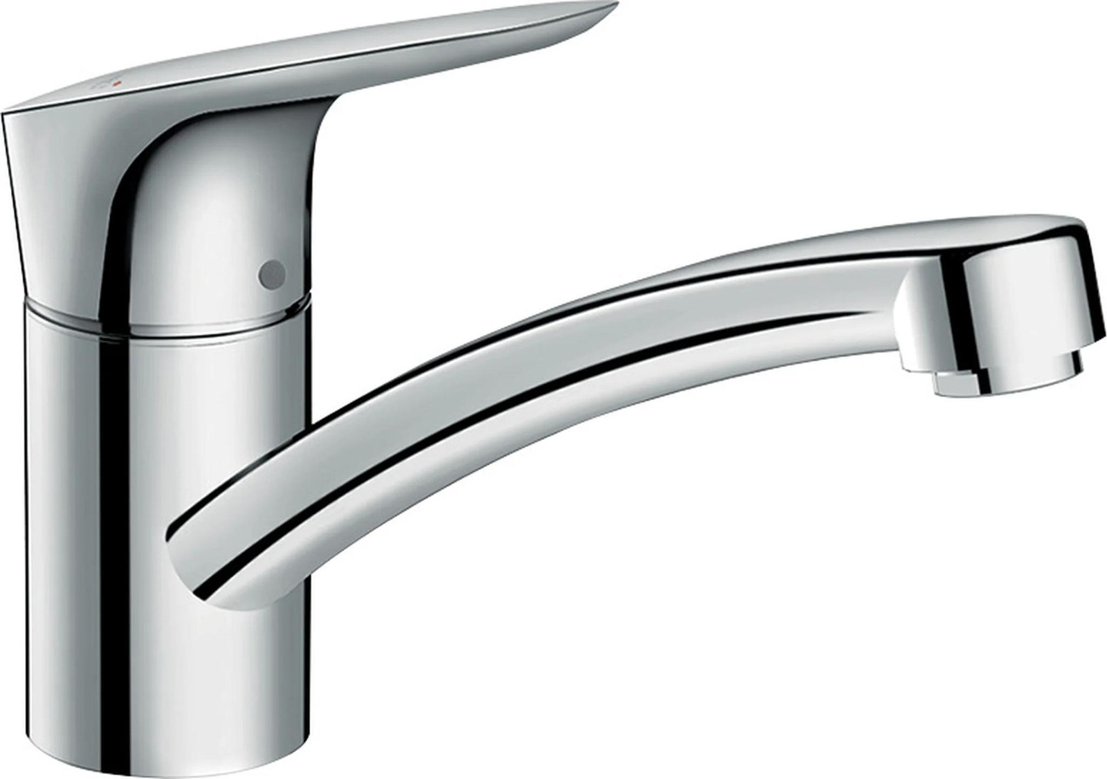 Hansgrohe Logis mengkraan voor spoelbak met draaibare uitloop, chroom